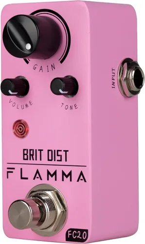 Miniatura 18 de Pedal de Modulación Mini FLAMMA FC05 con Coro, Brida, Trémulo, Phaser, Vibrato, Rotary, Autowah Líquido, Tartamudeo, Anillo, LowBit Modulación FC05