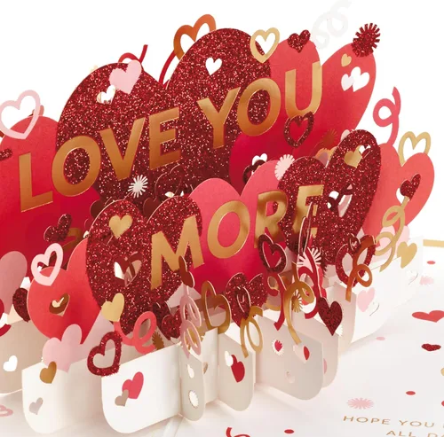 Miniatura 9 de Hallmark Signature - Tarjeta Sorpresa Pop Up- Tarjeta de felicitación de cumpleaños, tarjeta de felicitación para el día de la madre o aniversario
