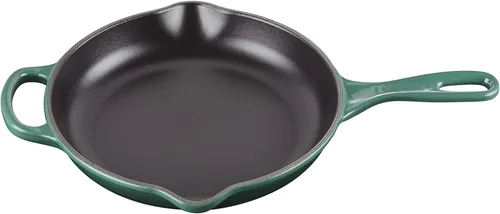 Miniatura 25 de Le Creuset sartén de autor con mango de hierro, 9 pulgadas, Llama