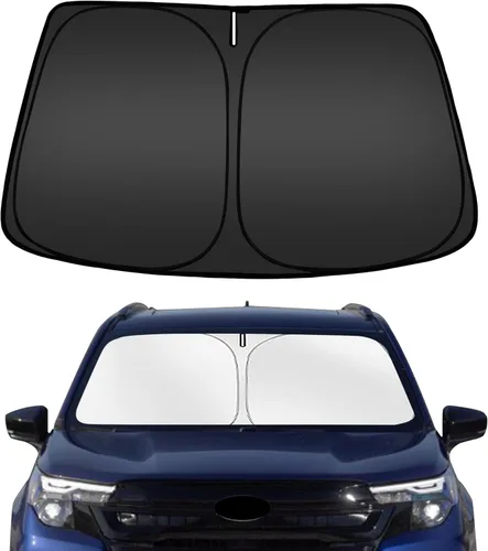 Miniatura 104 de ARISMOTOR - Parasol plegable para parabrisas para Honda Civic 11.ª generación 2022-2025 2026, protector de visera de sol personalizado para ventana