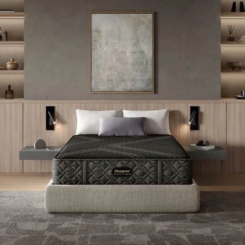 Miniatura 13 de Beautyrest Black Series One Firm - Colchón híbrido individual XL de 12.5 pulgadas, tecnología de enfriamiento, comodidad de contorno, soporte