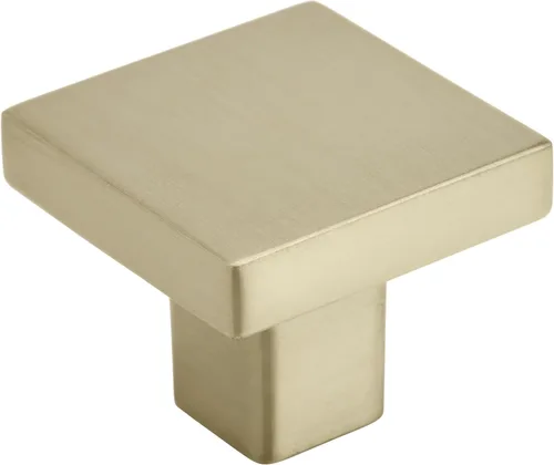 Miniatura 16 de Amerock Pomo de gabinete Bronce champán 30 mm de longitud Monument paquete de 2 unidades Pomo de cajón Herrajes para gabinete