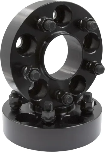 Miniatura 9 de Wheel Accessories Parts 2 espaciadores de rueda centrados en buje 5 en 4.724 in 0.197x4.724 in 0.787 in grueso 2.857 in Hub M14x1.5 14x1.5 rosca