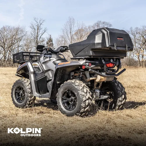 Miniatura 3 de Kolpin 4438 - Caja de casco trasera para ATV Negra Pequeña