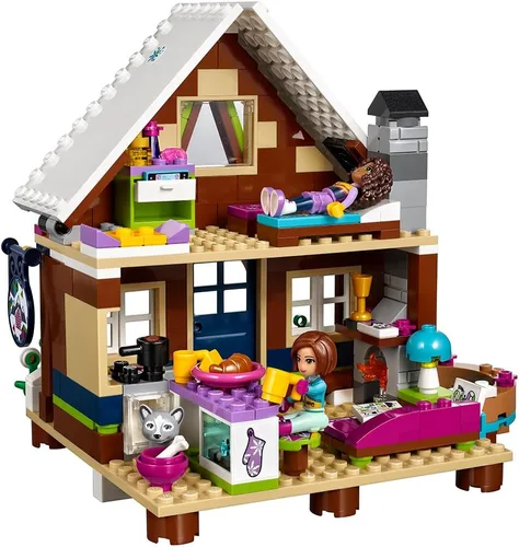 Miniatura 2 de LEGO Amigos en resort chalet nieve, Empaque estándar