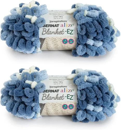 Miniatura 21 de Bernat Alize Blanket-EZ - Ovillo de lana, color crema