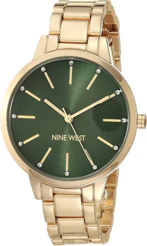 Miniatura 12 de Nine West Reloj de pulsera con detalles de cristal para mujer