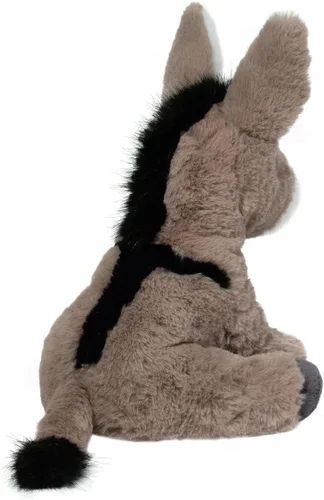 Miniatura 5 de Douglas Jackie Donkey Peluche de peluche, juguete suave de granja de 11 pulgadas