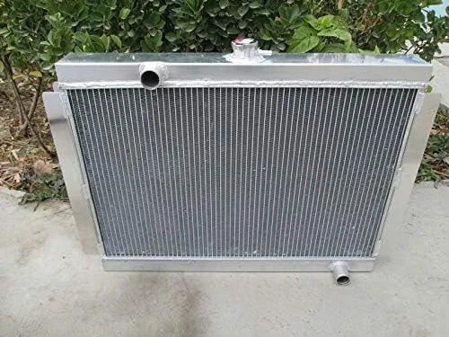 Radiador de aluminio de 3 filas para 1975-1983 76 77 78 79 80 81 82 Nissan Datsun 280Z 280ZX MT