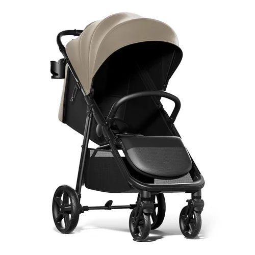 Miniatura 11 de Cochecito de bebé Mompush Nova para niños pequeños, bebés y recién nacidos Asiento espacioso y modo completamente plano Plegado compacto con una