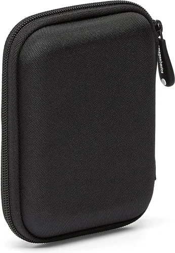 Miniatura 3 de Amazon Basics Estuche de transporte de carcasa dura pequeña para disco duro externo My Passport Essential 1 paquete, Negro
