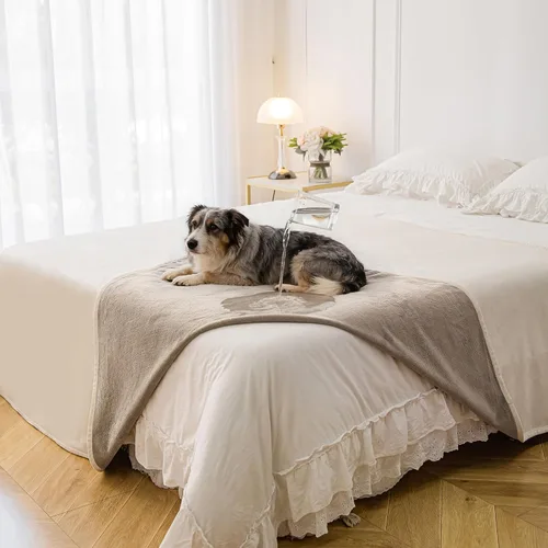 Miniatura 27 de Manta impermeable para perros pequeños, a prueba de fugas, manta reversible para sofá, cama, protector de muebles lavable a máquina, 25 x 35