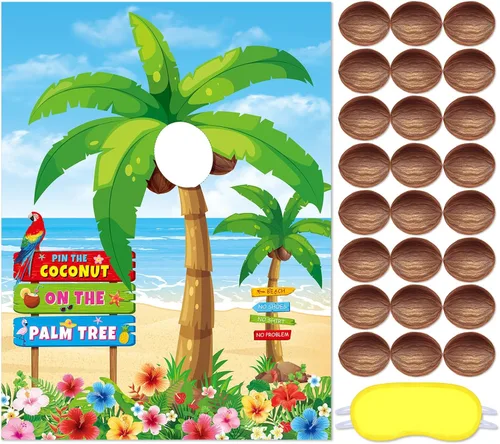 Miniatura 20 de Juego de fiesta de sirena con cola adhesiva Faccito Juego de sirena Incluye póster grande de 21 x 28 pulgadas 24 piezas de pegatinas reutilizables