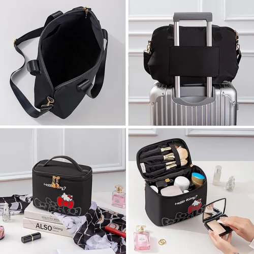 Miniatura 30 de AmBealla Bolsas de viaje con cremallera, bolsa de fin de semana, ligera para mujer, bolsa de lona para llevar en el gimnasio, trabajo