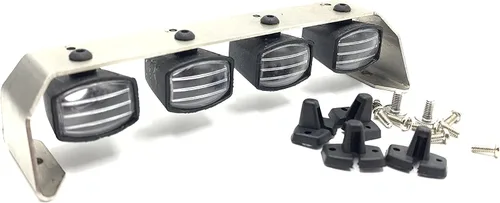 Miniatura 4 de KTRC0033 1/10 1/12 Escala delantera/techo Led Luces Bar para RC Toy cralwer Truck 4x4 scx10 d90 d110 crossrc AT4 UC6