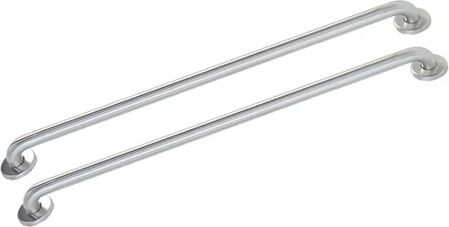 Miniatura 26 de Barra de agarre para bañera ducha – 1.5 pulgadas de diámetro / Escaleras cama inodoro baño / asistencia de soporte y barandilla de seguridad / acero