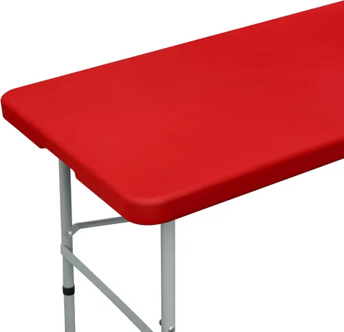 Miniatura 12 de NEWISHER Mantel rectangular ajustable de 20 x 30 pulgadas, mantel elástico para mesa de 2.5 pies, funda de mesa de elastano elástica negra, cubierta