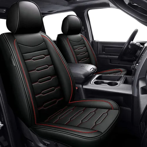 Miniatura 23 de AOMSAZTO Fundas de asiento de automóvil de ajuste personalizado para Cadillac ATS 2013-2018, fundas de cojín de vehículo, protectores de asiento