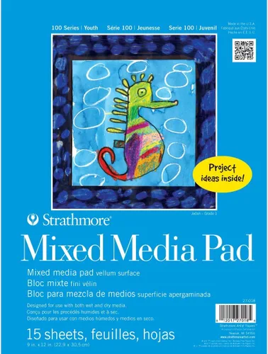 Miniatura 2 de Strathmore (27-118 STR-27-118 30 hojas de pintura de dedos para niños, 12 x 18 pulgadas)