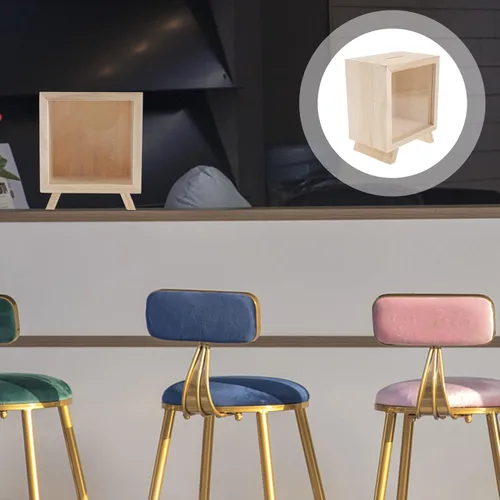 Miniatura 8 de Alcancía de madera transparente para adultos, dinero en efectivo, monedas, caja de ahorro de dinero transparente para niños y niñas, caja irrompible