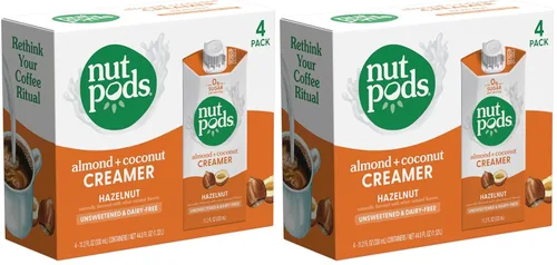 Miniatura 9 de nutpods Crema de avellanas - Crema sin azúcar sin lácteos hecha de almendras y cocos - Crema keto, Whole30, sin gluten, sin OMG, vegana, sin azúcar
