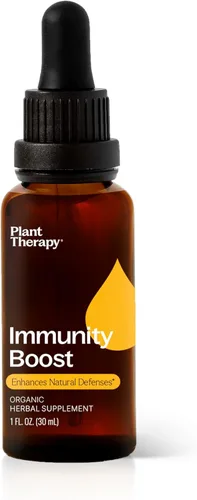 Miniatura 15 de Plant Therapy Suplemento de hierbas de saúco orgánico tintura de 1.0 fl oz (1 oz), apoyo inmunológico, ayuda a calmar las molestias nasales