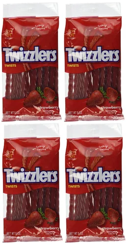 Miniatura 5 de Twizzlers Giros de regaliz negro (paquete de 4)