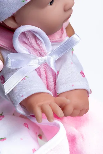 Miniatura 4 de Muñeco JC Toys, La Baby, 11 pulgadas, cuerpo blanco lavable, muñeca para niños de 18 meses en adelante, caucásico-rosado, Rosado Rosa caucásico