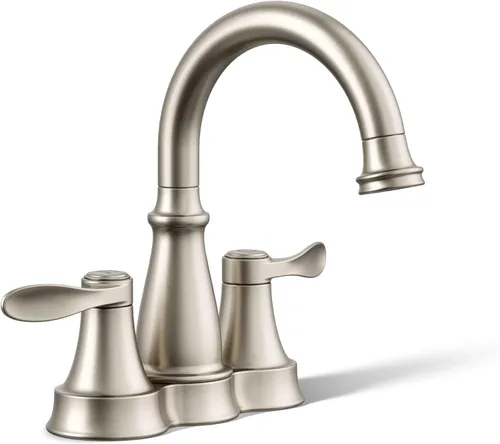 Miniatura 16 de Kohler 27380-4-BN BELLERA® - Grifo para lavabo de baño, 1.2 GPM, níquel cepillado vibrante Vibrant Brushed Nickel