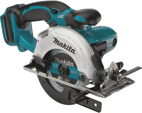 Makita XSS03Z - Sierra circular inalámbrica de iones de litio de 18 V LXT de 5-3/8 pulgadas (solo herramienta, sin batería)