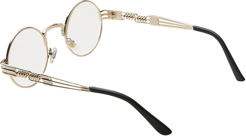 Miniatura 7 de Dollger Gafas de sol redondas Steampunk con marco de metal