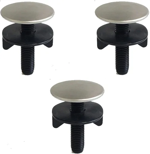 Paquete de 3 tapas de orificio para fregadero de cocina, enchufe de orificio para fregadero de cocina, placa de orificio de grifo, tapa de tapón de