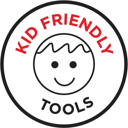 Miniatura 9 de Kuhn Rikon Kinderkitchen Juego de cuchillos de chef para niños de 6 pulgadas, 2 piezas, verde/azul, borde recto y cuchillo dentado, herramienta