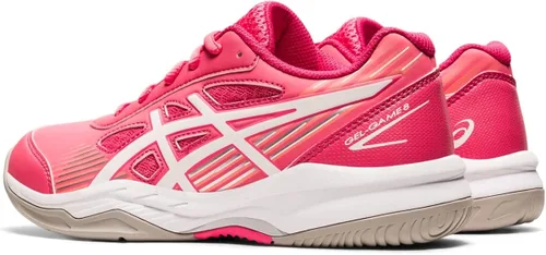 Miniatura 3 de ASICS Gel-Game 8 - Tenis escolares para niños, Blanco