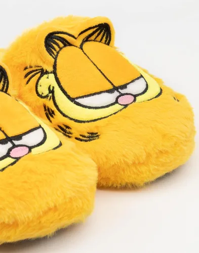 Miniatura 6 de Garfield Adult Orange Slippers Lazy Tabby Cat Fluffy Slip On House Sliders Merchandise
