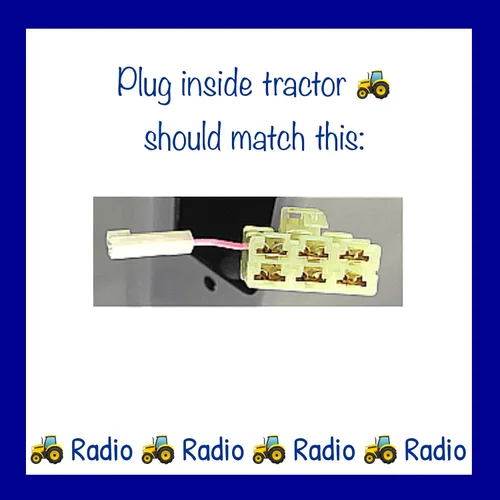 Miniatura 6 de Generic LS Tractor Radio 12V AM FM Bluetooth Streaming USB Fácil Instalar Conectar Arnés Sin Empalme de Cable Directo Plug & Play Estéreo Pesado