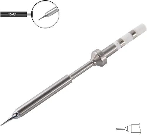 Miniatura 2 de SEQURE Reemplazo de punta de soldadura para soldador SI012 SQ-D60 (TS-C1)