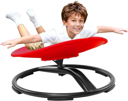 Miniatura 12 de Zhenx Silla Giratoria para Niños Autistas (3-18 Años), Silla Giratoria Sensorial para Adolescentes con TDAH/Autismo – Asiento de 21×19 Pulgadas