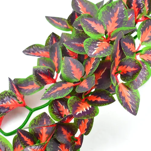 Miniatura 6 de KATUMO Plantas de reptiles, 3 plantas colgantes de anfibios con ventosa para serpientes, dragones barbudos, lagartos, geckos, sapos, tanque