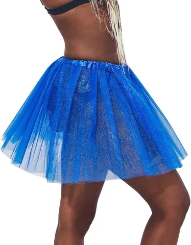 Miniatura 3 de COSYDAYS Faldas tutú para mujer, tul en capas, tutú para bailar, faldas elásticas para adultos, faldas tutú para mujeres y niñas