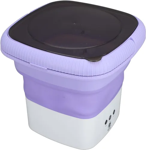 Miniatura 3 de Lavadora portátil Mini lavadora plegable 6.5L Limpieza profunda de ropa interior Calcetines de ropa pequeña para dormitorio de apartamento