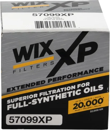 Miniatura 3 de WIX 57099XP Filtro de Aceite de Repuesto WIX XP, Construido para Aceite Sintético - Compatible con Chev/GMC Trks + Furgonetas con 7.4L, 8.1L (99-12)