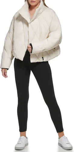 Miniatura 2 de Calvin Klein Asym Light Puff con cremallera frontal y dobladillo elástico para mujer