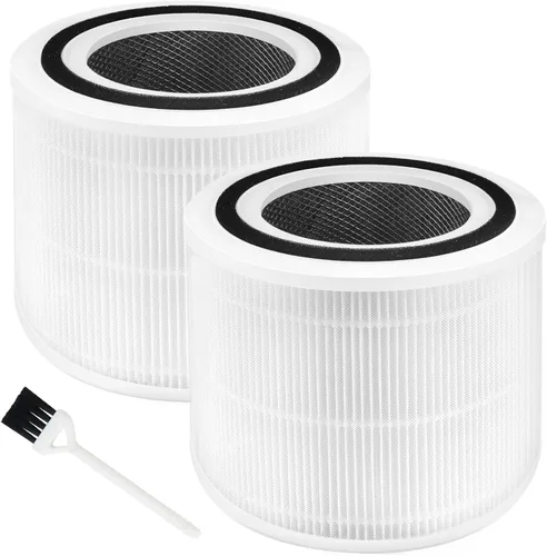 Filtro de repuesto Core 300 para LEVOIT Core 300 Core 300-P Core 300S VortexAir Purificador Core 300-RF-3-en-1 H13 True High Efficiency&Active