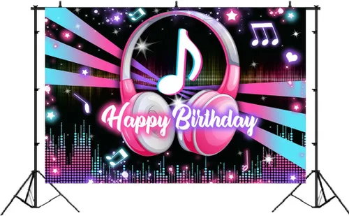Miniatura 2 de Lofaris Fondo musical popular para fiesta de cumpleaños, fondo de música de feliz cumpleaños, para niños y adultos, gran cumpleaños, DJ, video