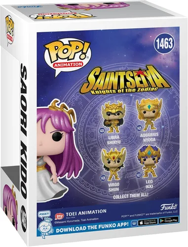 Miniatura 3 de FUNKO POP! ANIME: Saint Seiya Athena (Saori Kido) en la colección Diamond Glitter (exclusivo de AE)