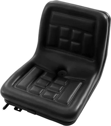 Miniatura 10 de Asiento universal ajustable para carretilla elevadora, reemplazo de asiento de suspensión completa con cinturón de seguridad para asiento mecánico