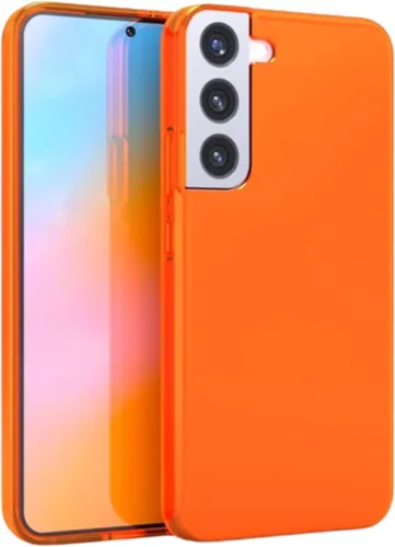 Miniatura 9 de FELONY CASE - Funda Samsung Galaxy S22 Plus - Elegante funda de silicona amarilla neón - Fundas protectoras a prueba de golpes de 360° para Samsung