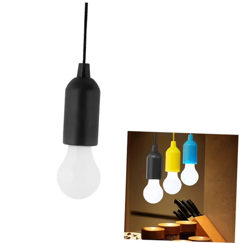 Miniatura 8 de VANZACK 4 unids bombillas LED tira cable luz LED tira de luz colgante bombilla LED tira de alambre cordón bombilla negro LED colgante luces