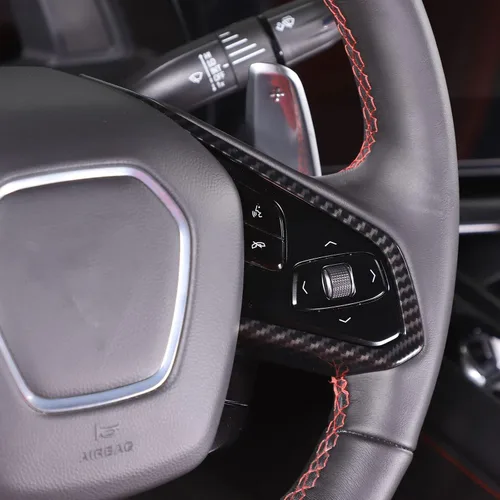 Miniatura 3 de Cubierta de marco de botón de tablero compatible con Chevrolet Corvette C8 Z06 2020-2025, accesorios de decoración de coche